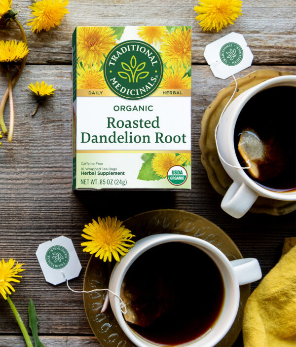 Traditional Medicinals Roasted Dandelion Root Tea (6x16 Bag) - Image 5
