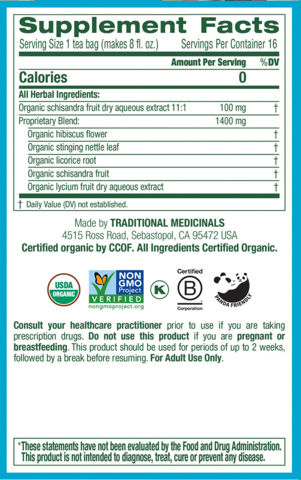 Traditional Medicinals Everyday Detox Herb Tea (6x16 Bag) - Image 4