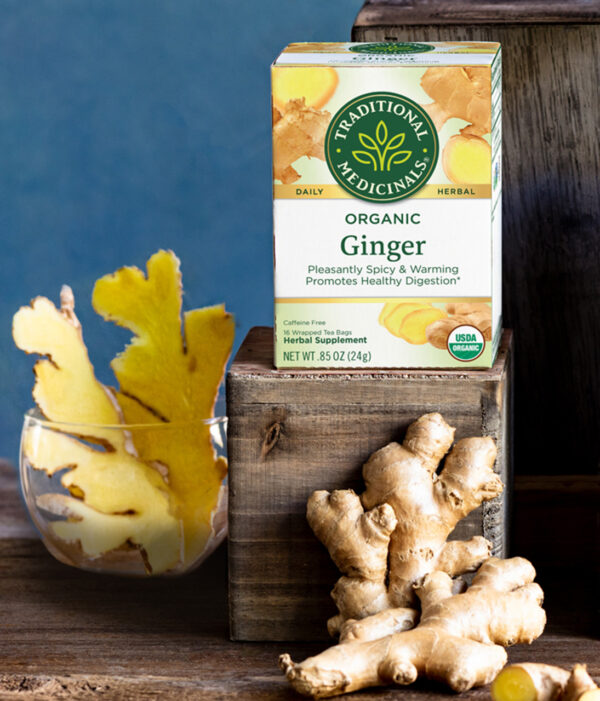 Traditional Medicinals Ginger Tea (6x16 Bag) - Image 7