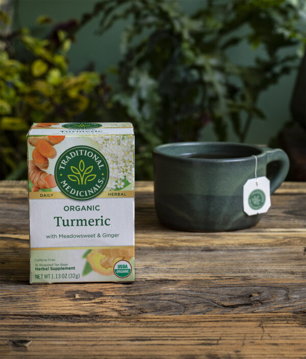 Traditional Medicinals Turmeric with Meadowsweet & Ginger Tea (6x16 BAG ) - Image 7